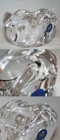 Royal Copenhagen fyrfadsstage - glas