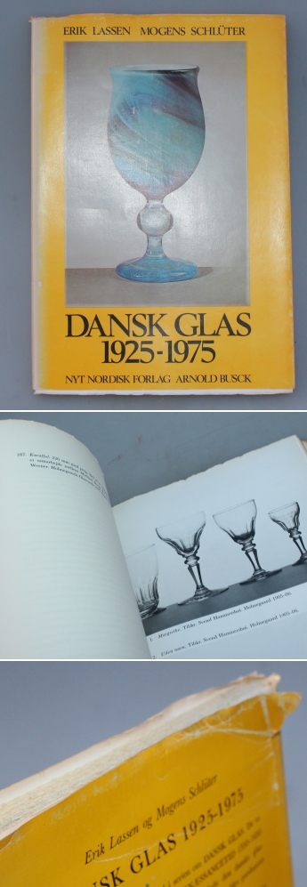 Bog Dansk Glas 1925-1975 Erik Lassen og Mogens Schüter