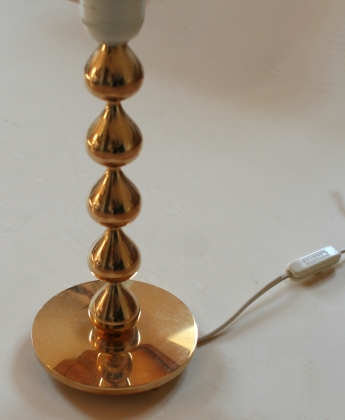 Asmussen bordlampe med 5 dråber